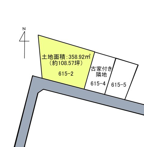 売土地　前橋市小坂子町の土地図