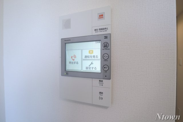 【セキュリティ】 | ディアレイシャス名古屋太閤通Ⅲ | もインター付きインターホンです