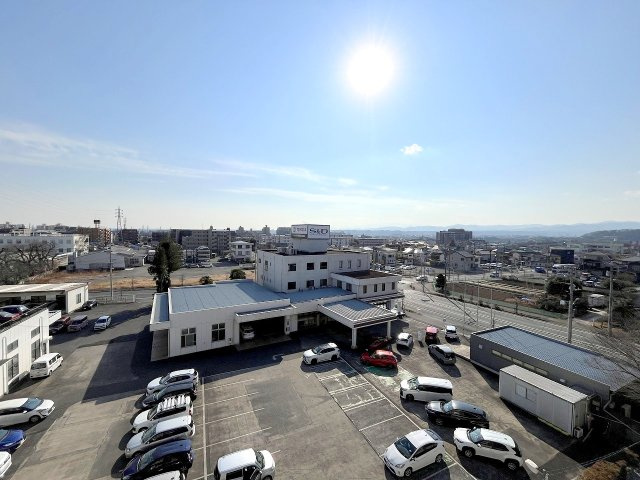 ルネ福生B棟の展望|2025年1月撮影