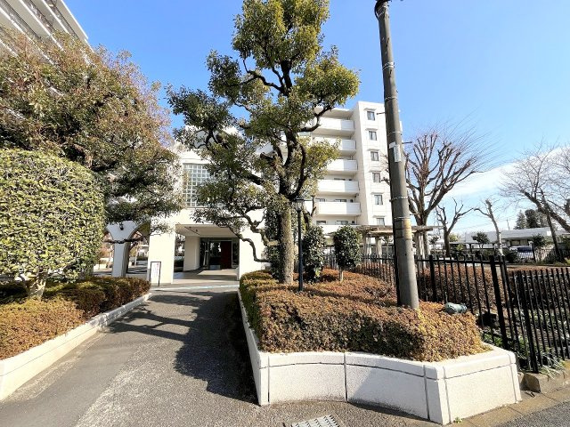 ルネ福生B棟の外観|2025年1月撮影