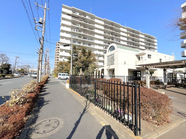 ルネ福生B棟の外観|2025年1月撮影