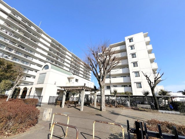 ルネ福生B棟の外観|2025年1月撮影