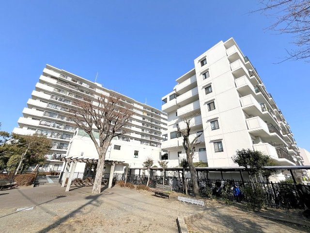 ルネ福生B棟の外観|2025年1月撮影