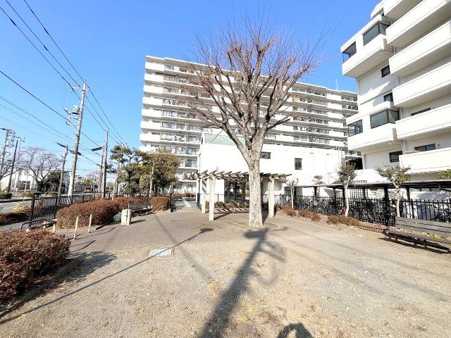 ルネ福生B棟の外観|2025年1月撮影