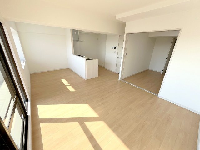 ルネ福生B棟の居間・リビング|2025年1月撮影