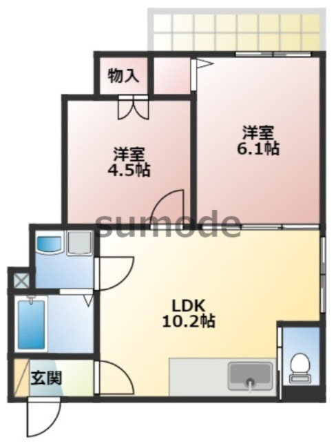 FaseciaLaudの間取り