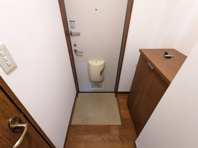 スタジオ北柏の玄関