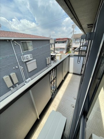 ピュアメゾン西大寺のバルコニー