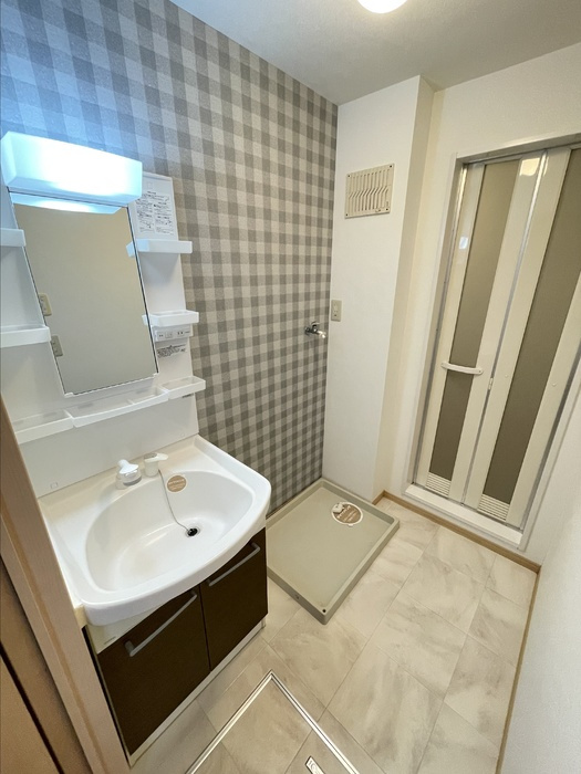 ピュアメゾン西大寺の洗面所