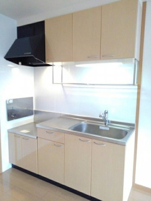 【キッチン】 | ラブリー・Ｋ | コンパクトなキッチンで掃除もラクラク