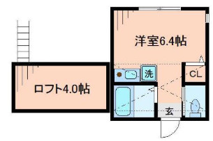 【間取り】 | ヒルズ山手Ｂ棟