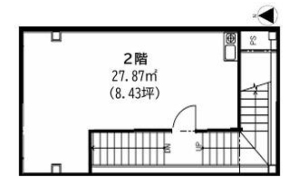 心斎橋ANDANTINOの間取り|27.87㎡