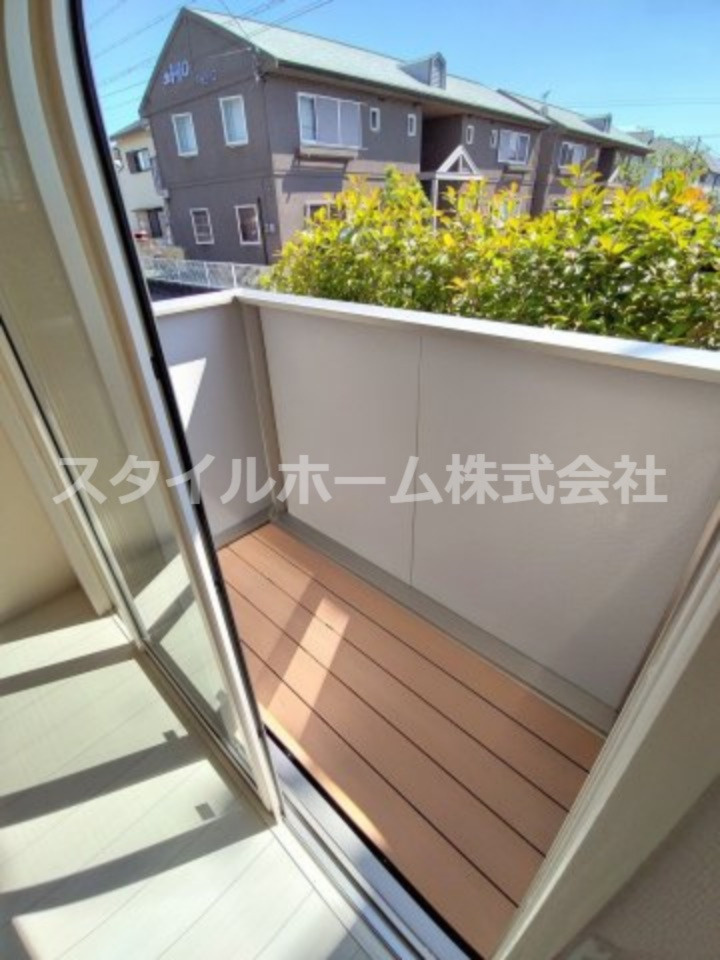 アスター若宮のバルコニー|バルコニー付きです