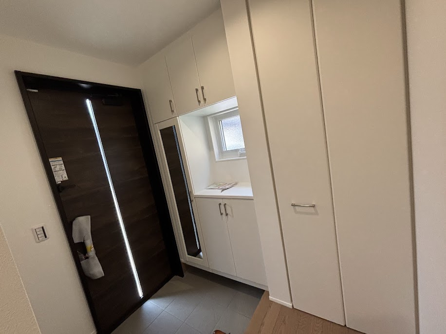 JUタウン玉島乙島2期⑦号地の玄関