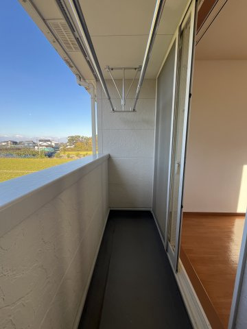 ボンヌールパンションⅡのバルコニー