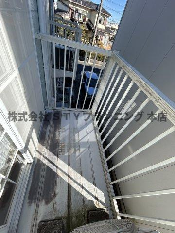 仲介手数料０円！メゾン・ド・KSのバルコニー