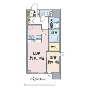 【間取り】 | スリーアイランドタワー名駅太閤通