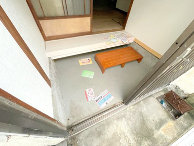 【玄関】 | 安堂町連棟貸家