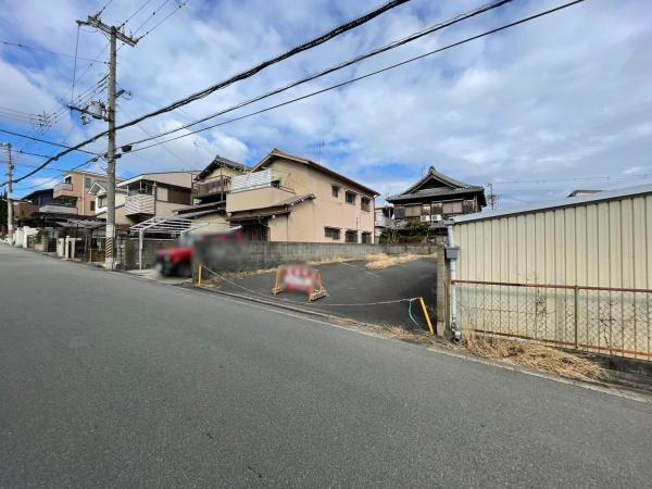 和歌山市新堀東２丁目　土地の前面道路含む現地写真