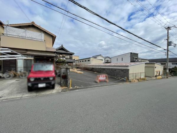 和歌山市新堀東２丁目　土地の前面道路含む現地写真