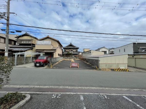 和歌山市新堀東２丁目　土地の前面道路含む現地写真