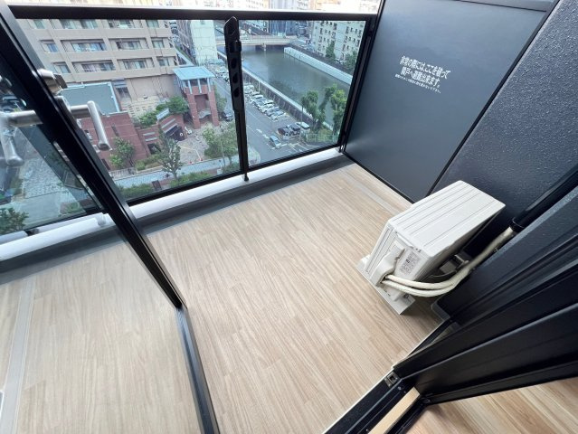 RJRプレシア南堀江のバルコニー