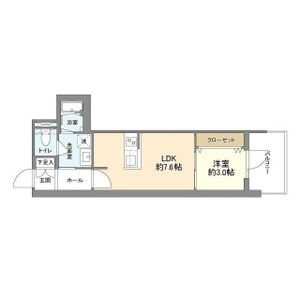 RJRプレシア南堀江の間取り
