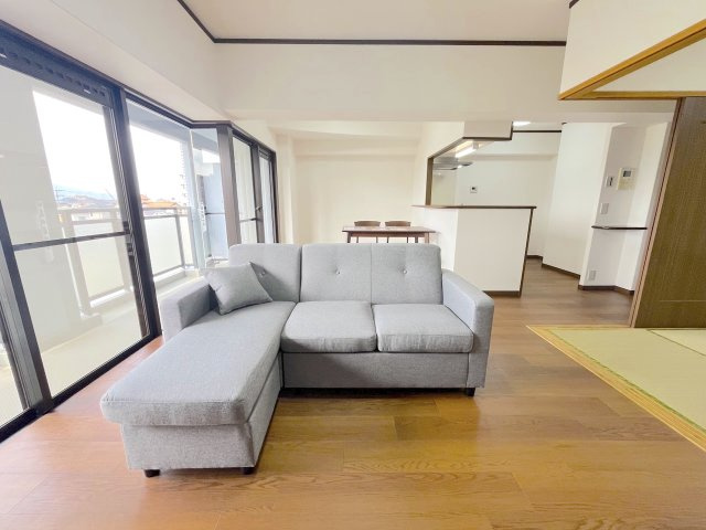 シティパル春日Ⅱの居間・リビング