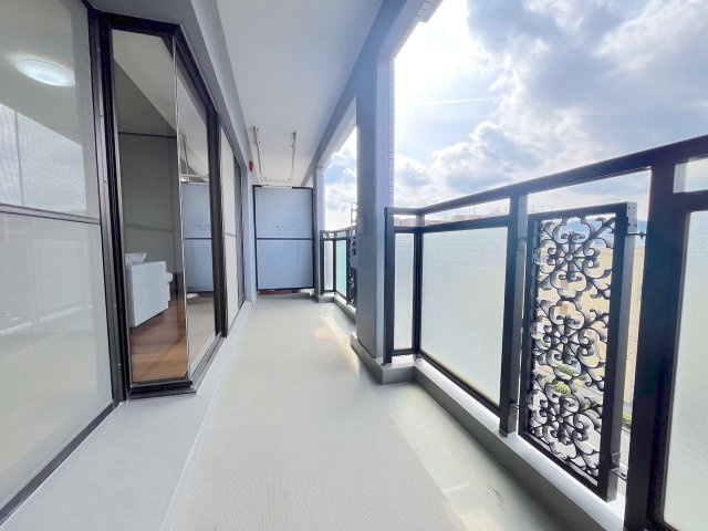 シティパル春日Ⅱのバルコニー