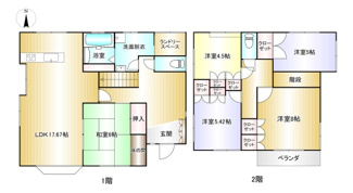 【間取り】 | 鹿屋市寿7丁目　中古戸建