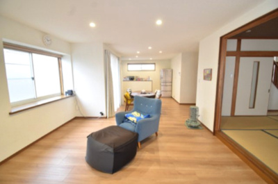 【居間・リビング】 | 鹿屋市寿7丁目　中古戸建