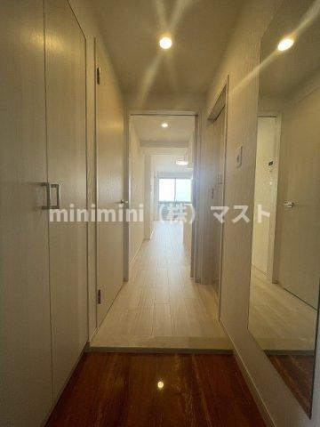 プレジオ帝塚山の玄関