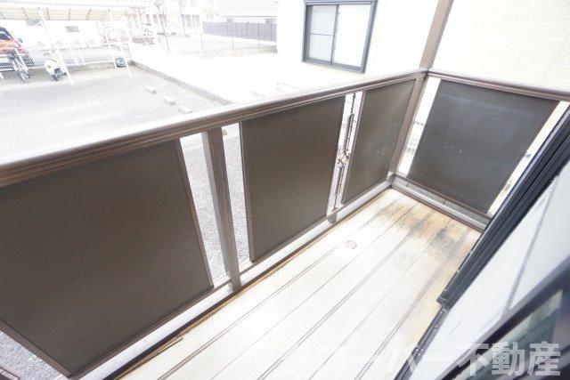 メープルシティCのバルコニー