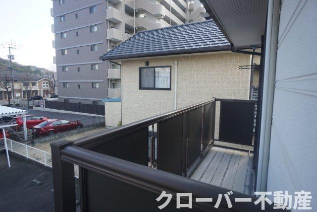 メープルシティCのバルコニー