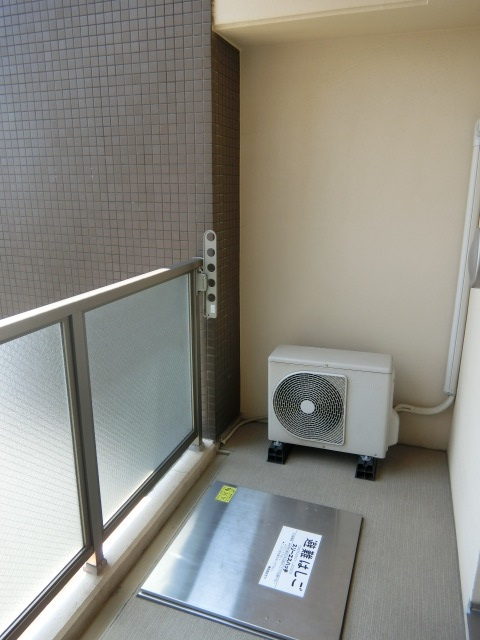 アンソレイユ茨木中津町のバルコニー