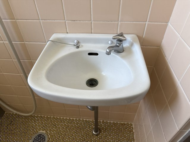 八代一戸建ての洗面所
