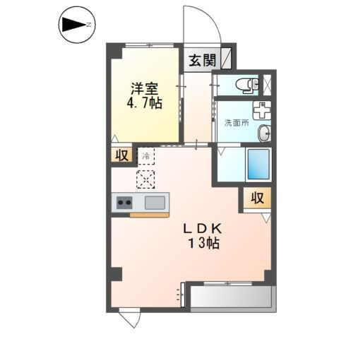 【間取り】 | アヴァンス南安威
