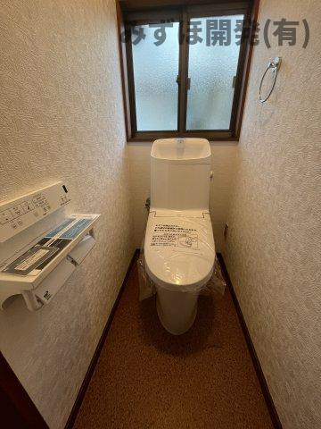 山形市江南4丁目4番26号（地番4-12）のトイレ|トイレも新品に入替済！