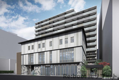 【外観パース】 | パークアクシス市川