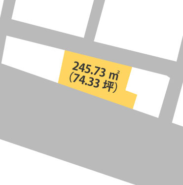 和歌山市汐見町3丁目・土地・56895の区画図
