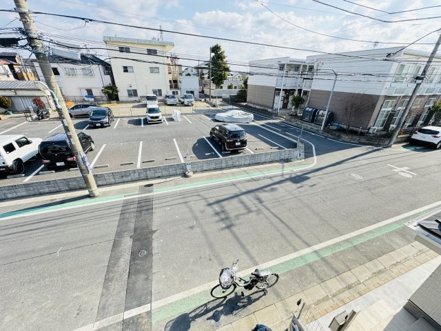 葛飾区西水元４丁目新築戸建【幸田小学校：8分】の展望|バルコニーより道路側眺望