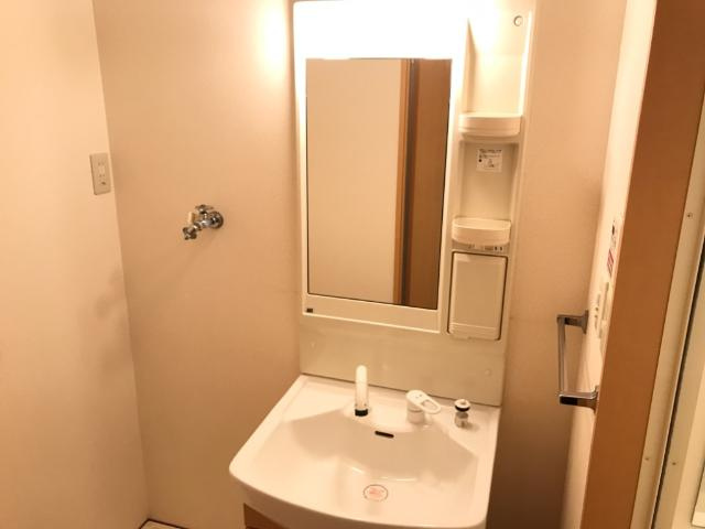 サンコート桜の洗面所|洗髪洗面化粧台