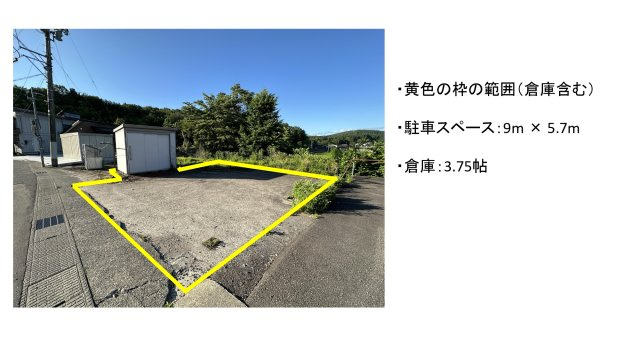見附市細越１丁目駐車場の駐車場