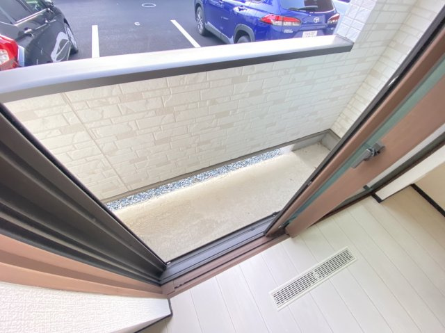 シティハウス長田町のバルコニー