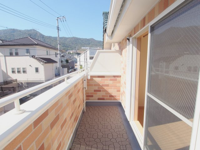 シャレーミヤモトCのバルコニー