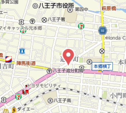 祝　成約済み　グリーンパーク西八王子　八王子市　中古マンションの地図|～仲介手数料無料☆八王子ひなた不動産～グリーンパーク西八王子