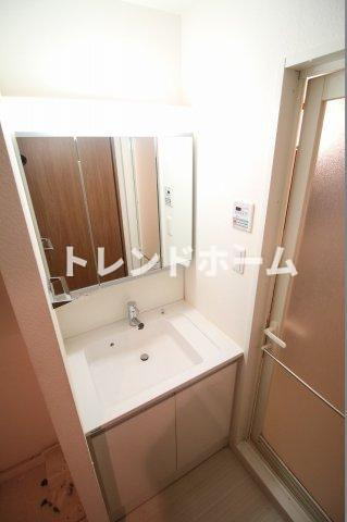 レオンコンフォート大手通の独立洗面台|選べる家電プランあり！！