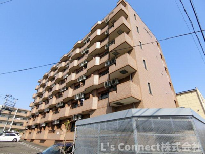 【外観】 | パークサイド | 都市ガス使用のオートロックマンション。