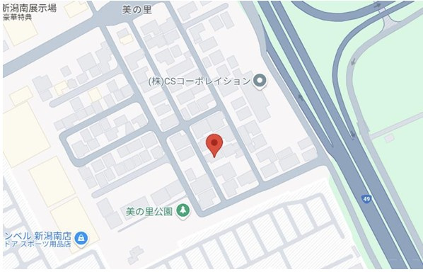 東区空港西2丁目　中古戸建の地図