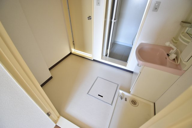 甲斐町ハイツの洗面所